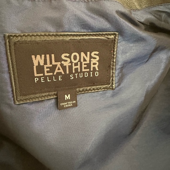 Wilsons Women's Black Leather Jacket - Picture 9 of 9